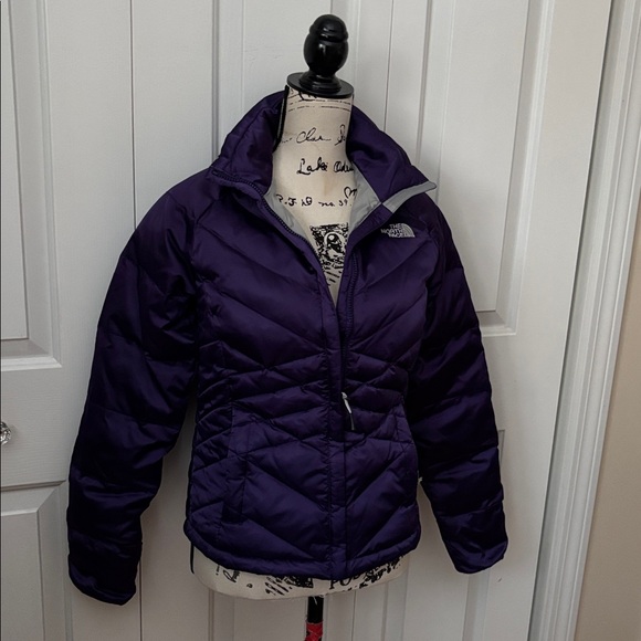 The North Face women’s puffer Aconcagua jacket 550 down purple XS - Picture 4 of 11